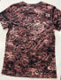 Under Armour UA Velocity Obscura V-Neck Short Sleeve Loose Shirt Brown Size S