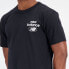 Фото #4 товара New Balance Essentials Reimagined Cott BK M T-shirt MT31518BK