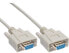 Фото #2 товара InLine null modem cable DB9 female / female - molded - 5m