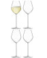 Фото #1 товара Borough Champagne Tulip Glass 10 oz Clear x 4