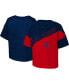 Big Girls Red, Blue USWNT Power Up T-shirt Red, Blue, L - фото #1