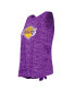 ფოტო #3 პროდუქტის Women's Purple Los Angeles Lakers Space Dye Active Tank Top