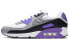 Фото #2 товара Nike Air Max 90 Hyper Grape 低帮 跑步鞋 男女同款 元年紫 / Кроссовки Nike Air Max CD0881-104