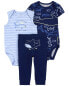 Фото #4 товара Baby 3-Piece Whale Little Character Set NB