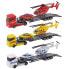 Фото #3 товара Кукла для девочек TEAMSTERZ DieCast Playset Heli Transporter 137361818 doll