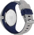 Ice-Watch - P. Leclercq Grey blue - Graue Herrenuhr mit Silikonarmband - 018943 (Medium)