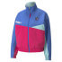 Фото #3 товара Puma Intl Winterized FullZip Track Jacket Womens Blue Casual Athletic Outerwear