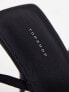 Topshop – Dakota – Riemchen-Sandaletten in Schwarz