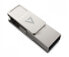 V7 VF3128GTC - 128 GB - USB Type-A / USB Type-C - 3.2 Gen 1 (3.1 Gen 1) - 150 MB/s - Swivel - Silver