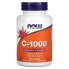 Фото #1 товара Витамин C-1000 для профилактики гриппа и простуды, 100 таблеток, бренд NOW