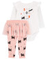 Baby 2-Piece Halloween Bodysuit & Tutu Pant Set NB