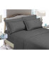 Фото #1 товара 4-Piece Luxury Soft Solid Bed Sheet Set Twin/Twin XL