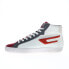 Фото #13 товара Diesel S-Leroji Mid Mens White Leather Lifestyle Sneakers Shoes