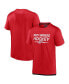 Фото #1 товара Men's Red Detroit Red Wings Authentic Pro Tech T-shirt