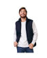 ფოტო #3 პროდუქტის Men's Atlas Quilted Reversible Sherpa Vest