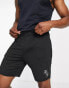 Фото #1 товара FCUK Sport script logo training shorts in black