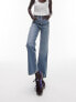 Фото #9 товара Topshop Petite Kort jeans in mid blue