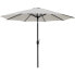 Фото #2 товара Садовый зонт Ideanature Gerader runder Ampelschirm 2,5 м (ослепительно-белый)
