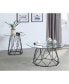 Фото #3 товара Trystance Glass Top End Table