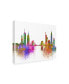 Фото #2 товара Fab Funky New York Skyline Rainbow Bright Canvas Art - 36.5" x 48"