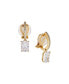 ფოტო #1 პროდუქტის 18K Gold Plated Emerald Shape Clip Earrings, Created for Macy's