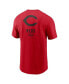 Фото #1 товара Men's Cincinnati s Large Logo Back Stack T-Shirt