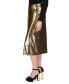 Фото #6 товара Women's Sequin A-line Skirt