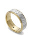 Modern bicolor ring All Stacked Up JF04195998