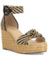 Фото #1 товара Women's Nihari Knot Wedge Sandals, Created for Macy's