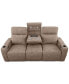 Фото #6 товара Greymel 84" Zero Gravity Fabric Sofa with Power Headrests, Created for Macy's