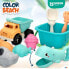 Набор пляжных игрушек Colorbaby 19,5 x 10 x 19,5 cm (4 штук)