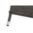 Фото #6 товара Садовый диван DKD Home Decor Стеклянный Серый полиэстер синтетический ротанг Сталь Темно-коричневый (175 x 73 x 81 cm)