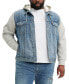 ფოტო #1 პროდუქტის Levi’s® Men's Big & Tall Relaxed-Fit Hooded Trucker Jacket