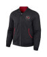 ფოტო #4 პროდუქტის Men's Darius Rucker Collection by Black, Garnet South Carolina Gamecocks Reversible Full-Zip Bomber Jacket