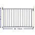 Фото #3 товара Ворота безопасности Dreambaby ARIZONA EXTENDA - для крепления к стене - L 68/112 см - Серый