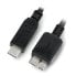 Фото #1 товара USB type C / microUSB B 3.0 cable - 1m - Akyga AK-USB-44