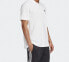 Фото #6 товара Поло для мужчин adidas Originals Essential GD2554, белое