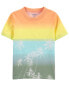 Baby Beach Print Ombre Tee 24M