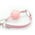 Фото #2 товара Ball Gag Breathable Asjustable Ball 4,5 cm Pink