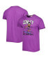 Фото #1 товара Men's Mike Conley Heathered Purple Utah Jazz Caricature Tri-Blend T-shirt