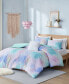 Фото #3 товара Cassiopeia Watercolor Tie Dye 3-Pc. Duvet Cover Set, Twin/Twin XL