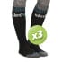 Schneemobil-Socken Sledstore Fiery 3er-Pack