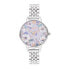 OLIVIA BURTON OB16AN05 watch Silver / Silver / Lilac - фото #1