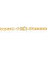 ფოტო #2 პროდუქტის Children's Curb Link Chain Necklace in 14k Gold, 14" + 2" extender