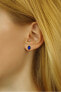 Фото #2 товара Silver set with dark blue crystal glass JJJS4TM5 (earrings, pendant)
