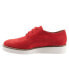 Фото #4 товара Softwalk Willis S1811-600 Womens Red Narrow Leather Oxford Flats Shoes