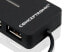 Фото #9 товара Conceptronic 4 Ports Travel USB Hub - USB 2.0 - 480 Mbit/s - Black - China - USB - 40 mm