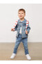 Фото #3 товара Джинсовая куртка LC WAIKIKI для мальчика с воротником и длинным рукавом