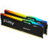 Фото #1 товара Kingston Fury Beast RGB EX, DDR5-5200, CL36, AMD EXPO - 32 GB Dual-Kit