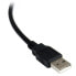 Фото #6 товара Кабель адаптер USB-RS232 Startech.com 1 порт с оптической изоляцией DB-9 USB-A 2,5 м черный